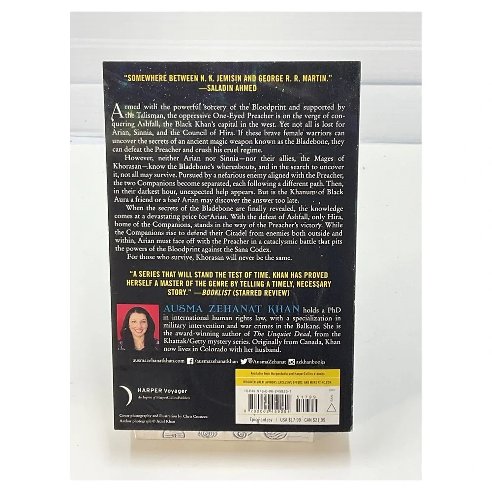 The Bladebone by Ausma Zehanat Khan Trade‎ Paperback Fantasy Novel